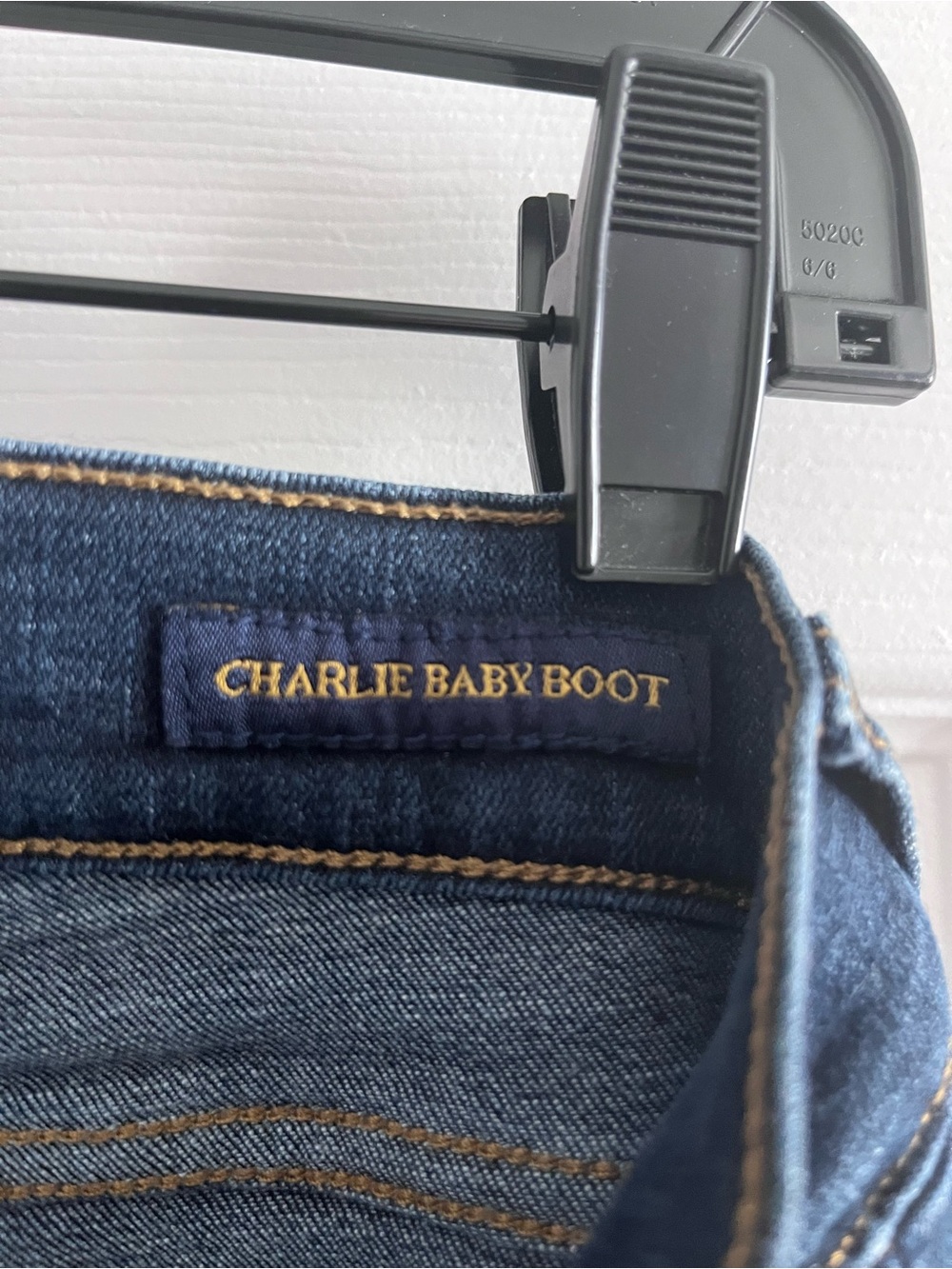 Lucky Brand Charlie Baby Boot Dark Blue Jeans - Picture 6 of 7